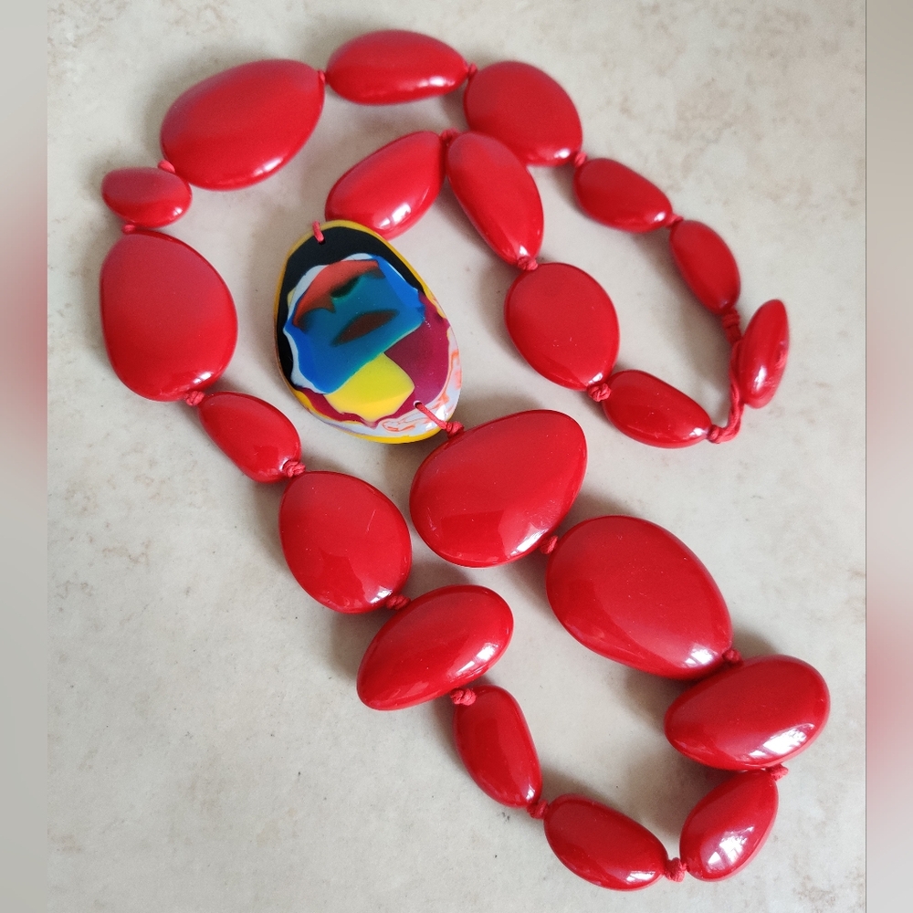 Designer Carlos Sobral Long Bohemian Necklace
